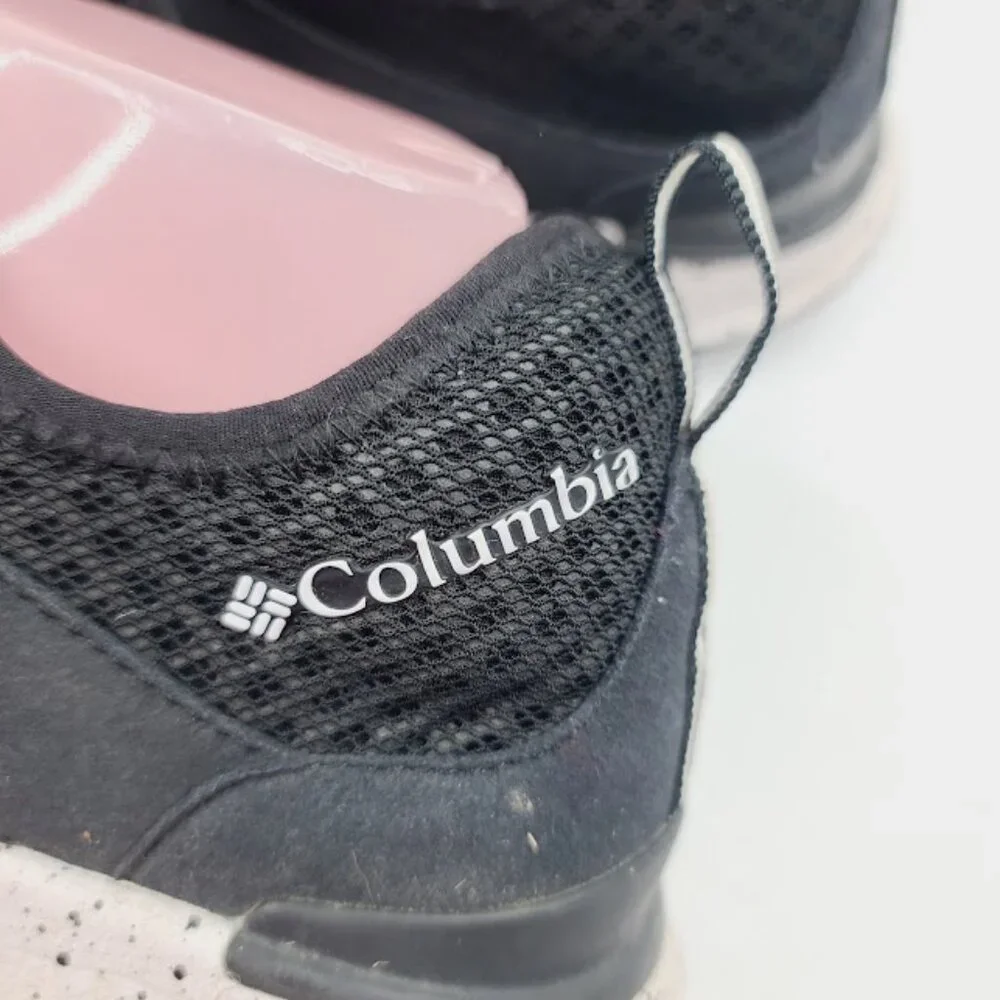 Columbia‎ Men's Black Vitesse BM0088-010 Mesh Slip-On Casual Boat Shoes Size 9